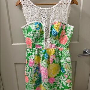 Lilly Pulitzer- Raegan Dress in Hibiscus Stroll